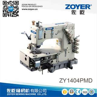 ZY1404PMD Zoyer 4-agulha Plano de cadeia de cadeia de dupla máquina de costura (dispositivo de medição)