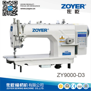 ZY9000-D3 Zoyer Direct Drive Auto Trimmer Alta velocidade Lockstitch Industrial Máquina de costura