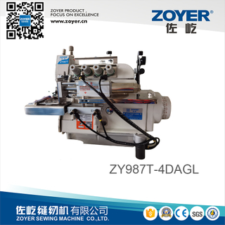 ZY 987-4DAGL EXT tipo máquina de costura overlock decote cilindro